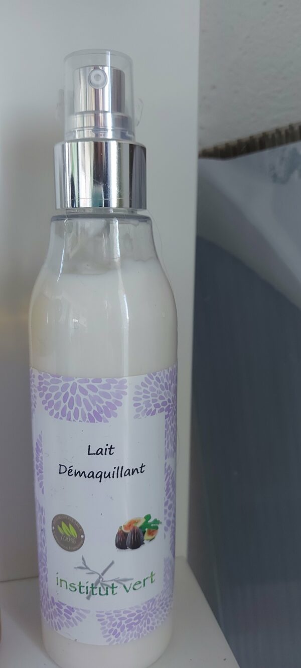 Lait Démaquillant démaquillage doux figues raisins hydratant et nourrissant